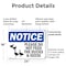 Signmission Please Do Not Feed The Ducks And Geese, 24 in W x Rectangle, Plastic OS-2PACK-NS-P-1824-L-17379 - alternate 5